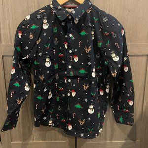 Holiday Dress Shirt - size 8
